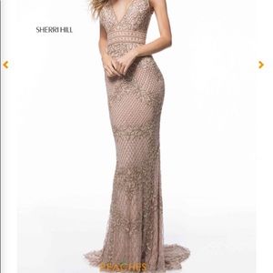 Sherri Hill 51475 fully beaded dress